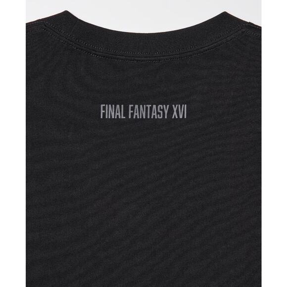 Uniqlo x Final Fantasy 16 FFXVI Graphic Moon T-shirt in Black - Picture 3 of 10